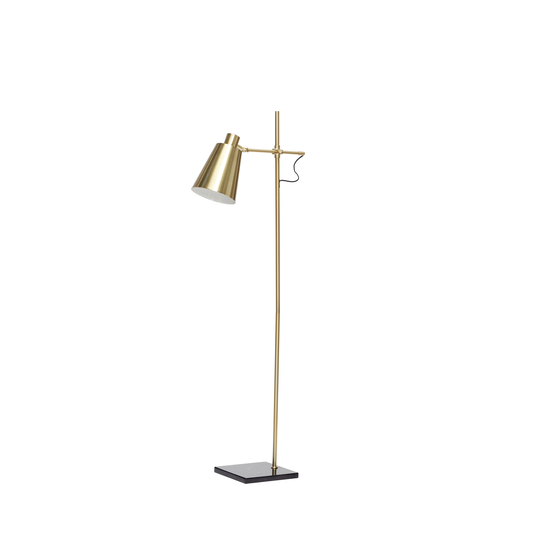 Golvlampa Cadenza mässing Hubsch