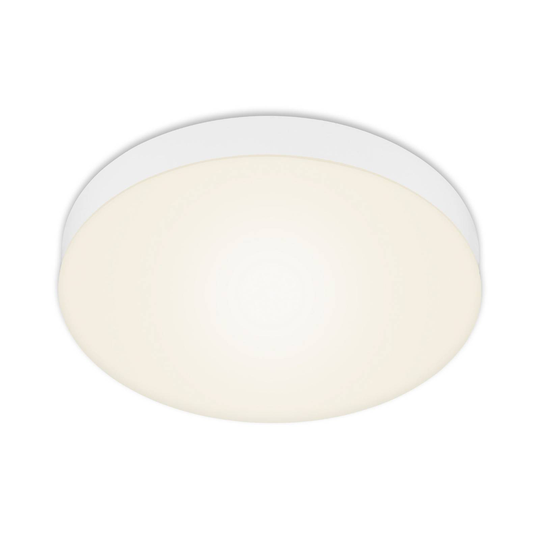 LED-taklampa Flame, Ø 28,7 cm, vit