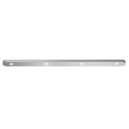 Bopp Close LED-taklampa 4 lampor, aluminium