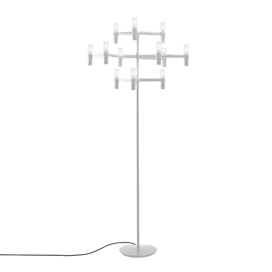 Nemo Crown Golvlampa Vit