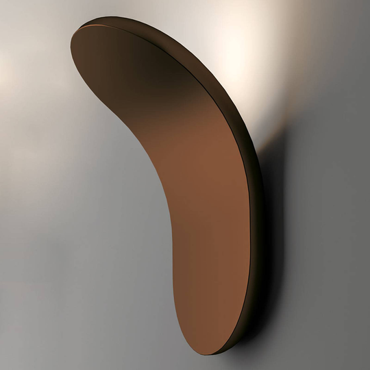 Axolight Lik LED-vägglampa brons matt