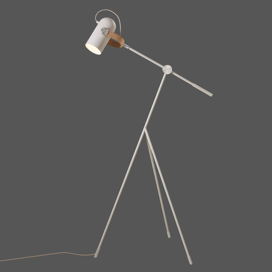 LE KLINT Carronade Low - sandfärgad golvlampa