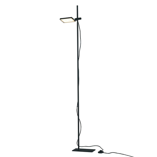 LED-golvlampa Book, svart