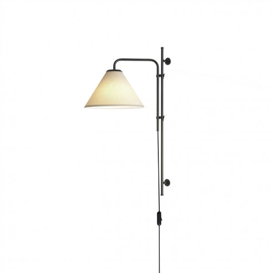 Marset Funicili Vägglampa Fabric Svart-Sand