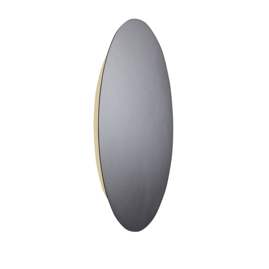 Escale Blade LED-vägglampa, antracit, Ø 59 cm
