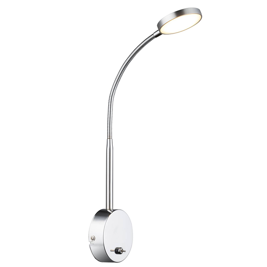 Aluminium-vägglampa Serin med LED-lampor