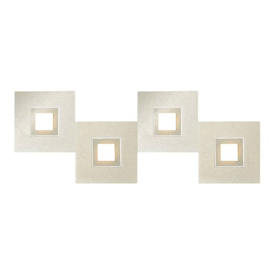 GROSSMANN Karree 4 lampor 80x30cm champagne