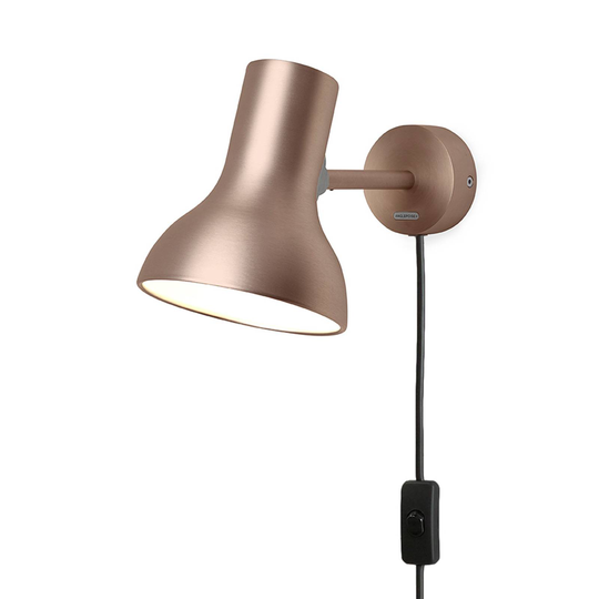 Anglepoise Type 75 Mini Metallic kontakt koppar