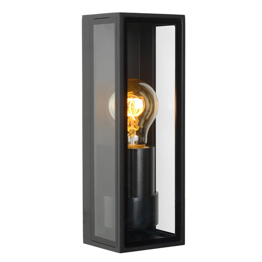 Utomhusvägglampa Dukan IP65 svart