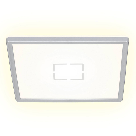 LED-taklampa Free, 29 x 29 cm, silver