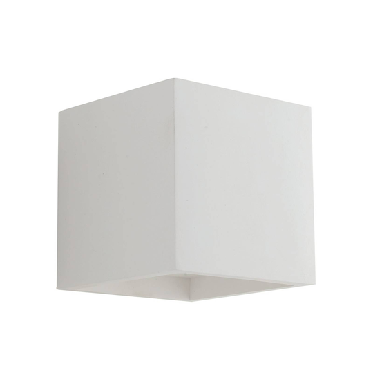 Vägglampa Rubik av gips