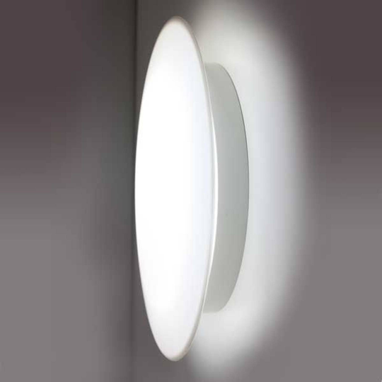 LED-vägglampa Sun 3 i plast 4 000K 13W