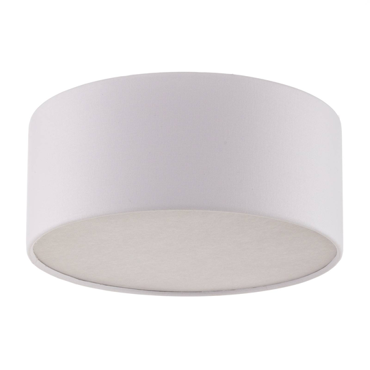 Taklampa Rondo, vit, Ø 30 cm