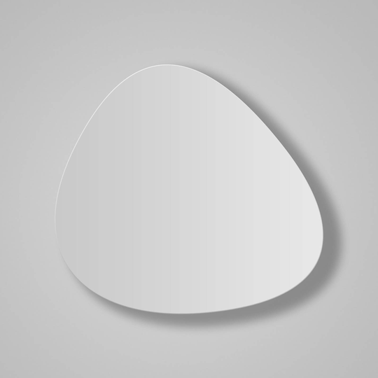 Bover Tria 03 LED-vägglampa, vit, 31 cm dimbar