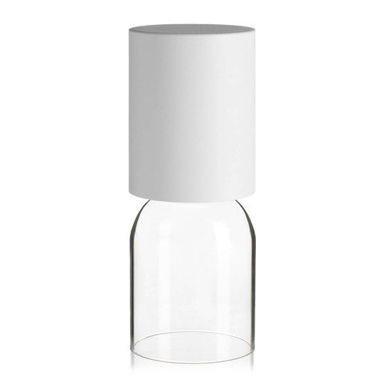 Luceplan Nui Mini bordslampa med batteri IP54, vit