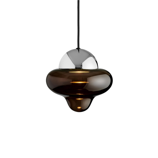 Design By Us Nutty Taklampa Brun/ Krom