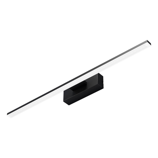 LED-vägglampa Miroir 60 cm svart 3 000 K
