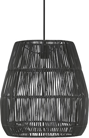Saigon Taklampa Svart 38cm
