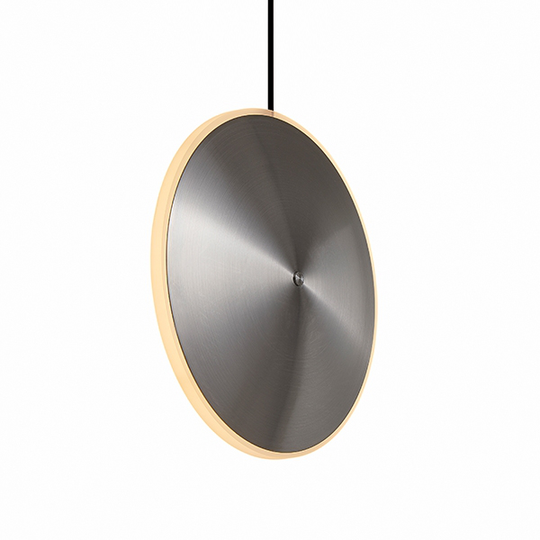 Graypants Chrona Dish 10 Vertical Taklampa Borstat Steel
