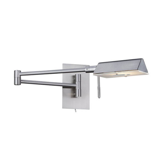 Vägglampa 7665SS med tvådelad lutarm