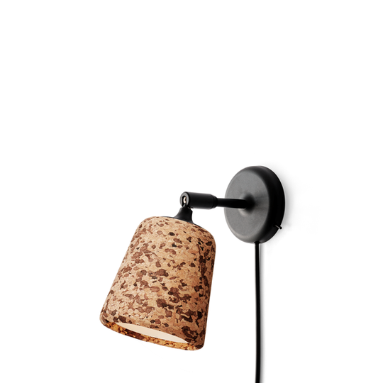 New Works Material Vägglampa Mixed Cork