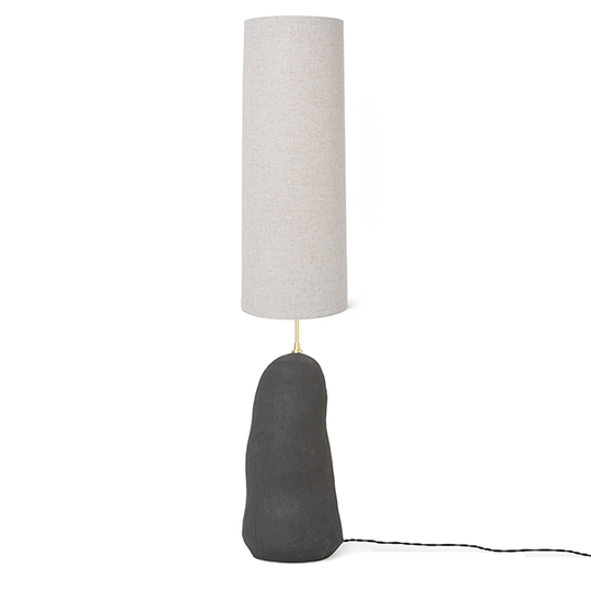 Ferm Living Hebe Golvlampa Svart Vit Skugga