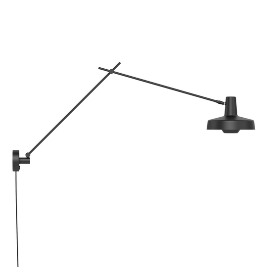 GRUPA Arigato vägg 1 lampa 110cm Ø 23 cm svart