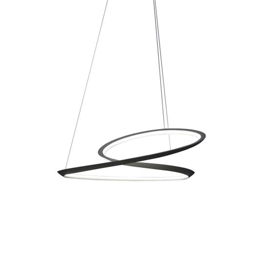 Nemo Kepler Minor Taklampa Svart Uplight 3000K