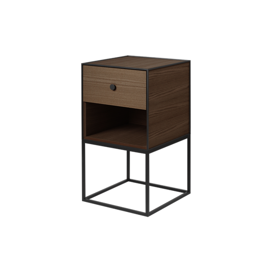 By Lassen Frame Cabinet 35 M. 1 Byrå Rökfärgad Ek