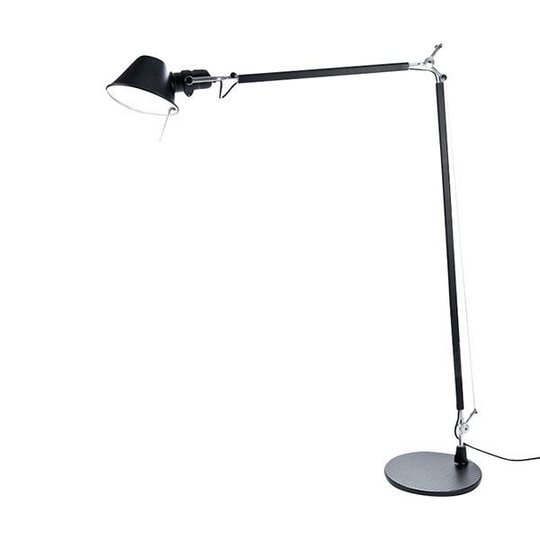 Artemide Tolomeo Lettura Golvlampa Svart