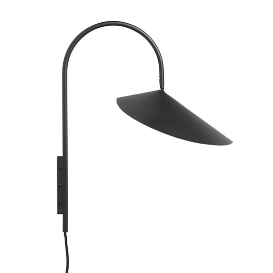 Ferm Living Arum Vägglampa Svart