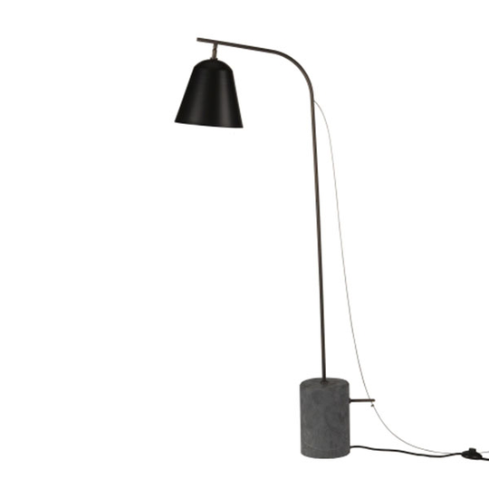 NORR11 Line One Golvlampa Svart