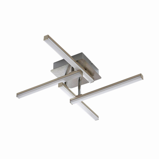 LED-taklampa Laurenzia med 4 ljuskällor, dimmer