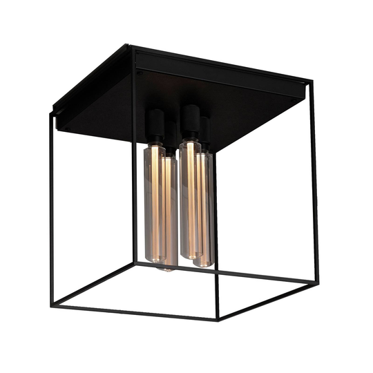 Buster + Punch Caged Ceiling 4.0 LED marmor black