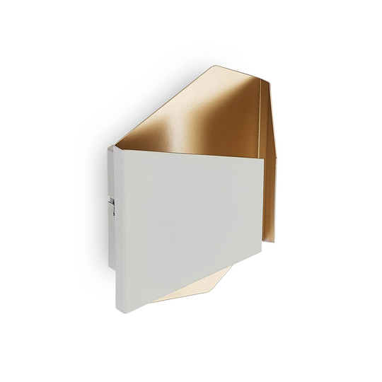 Lindby Anjaya LED-vägglampa, vit