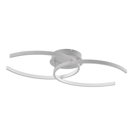 Lindby Cirlio LED-taklampa CCT, silver