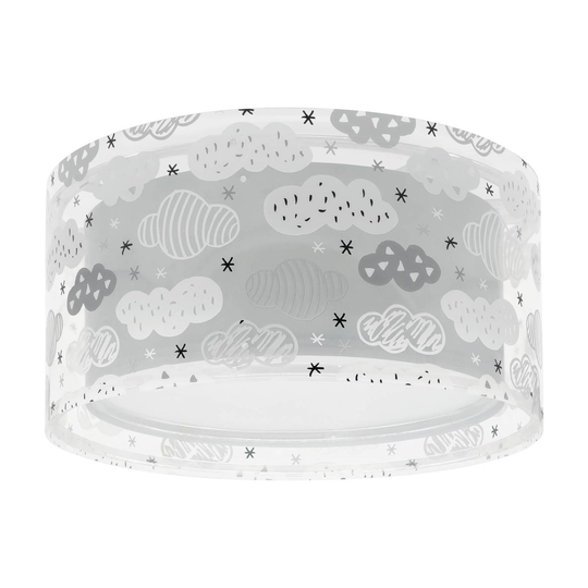 Dalber Cloud Grey taklampa, Ø 33 cm, grå