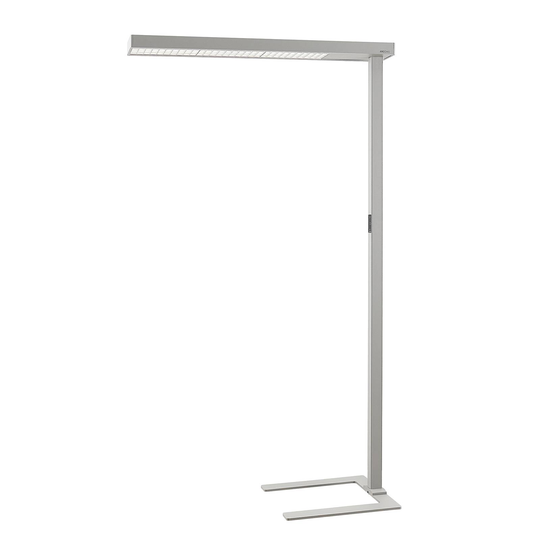 Arcchio Susi LED-golvlampa till kontor, dimmer