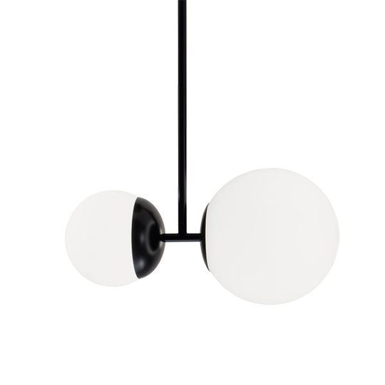 TATO Biba Pendel 100cm Matt Svart & Vit