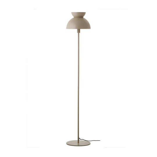 Frandsen Butterfly golvlampa grå trampbrytare