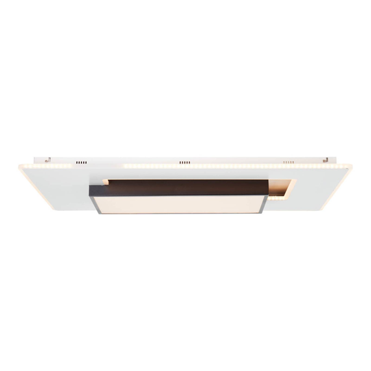 LED-taklampa Hutson, dimbar, CCT