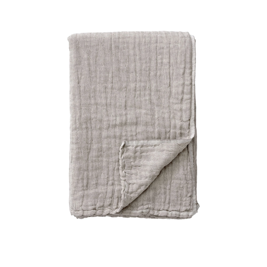 Collect Throw SC81, Sand&Cloud/Cotton/Linen, 140x210 cm