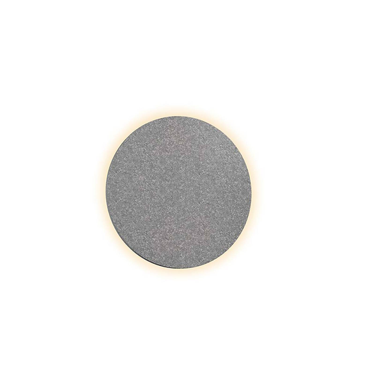 LEDWORKS Sono-LED Round Wall 1-vägg Ø 70cm grå