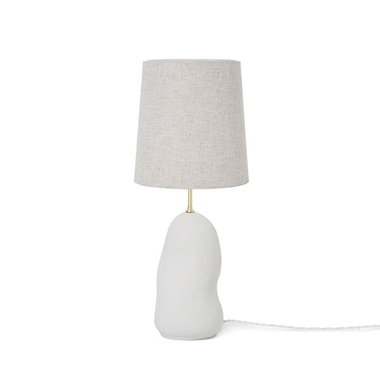 Ferm Living Hebe Bordslampa Medium Vit M. Vit Skugga