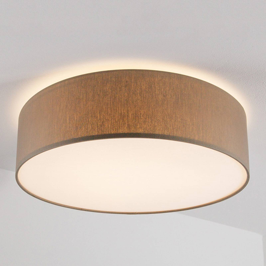 Gråbrun taklampa Maria. 60 cm.