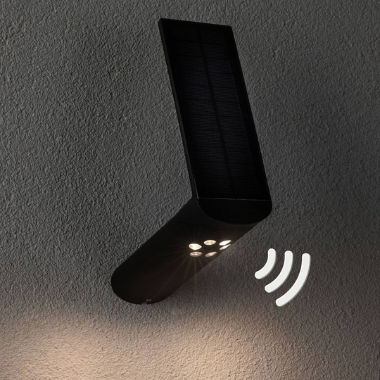 Paulmann LED-utomhusvägglampa Ilias, antracit