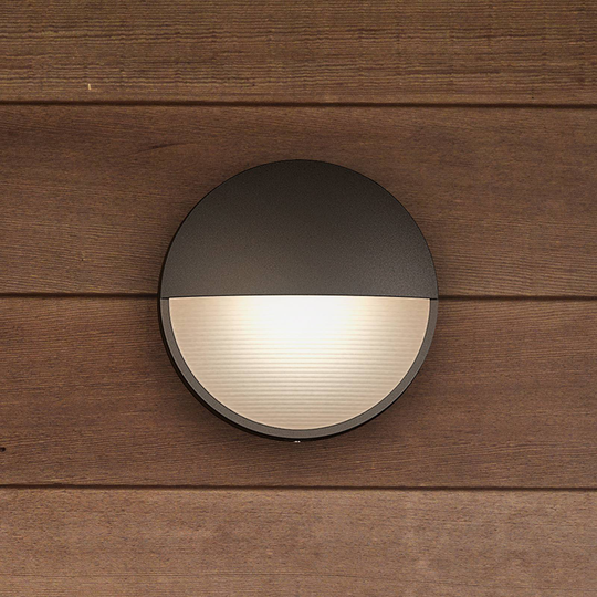 Capricorn - antracitfärgad LED-vägglampa, IP44