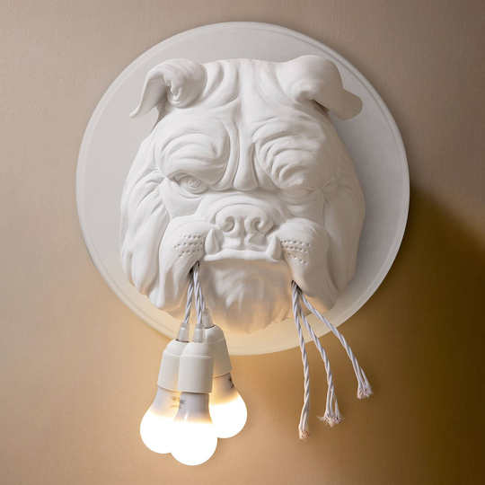 Karman Amsterdam - designer-vägglampa, vit