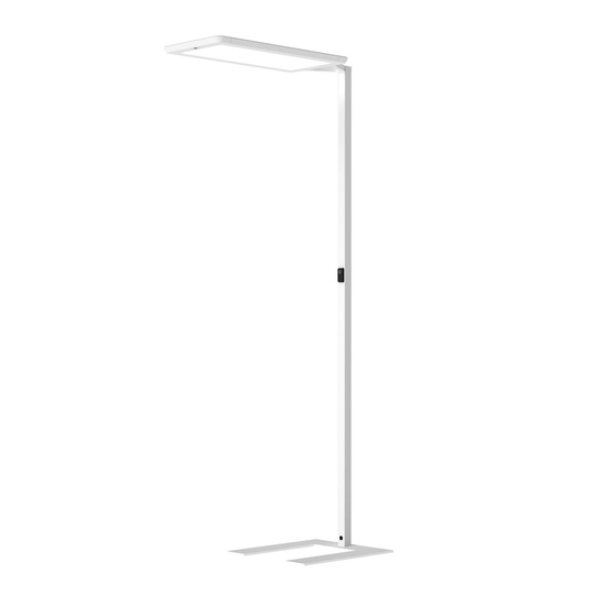 LED-golvlampa Yara.single VTL, BT, PIR, vit