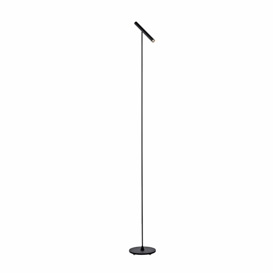 PURE Tutua LED-golvlampa, sensordimmer, svart